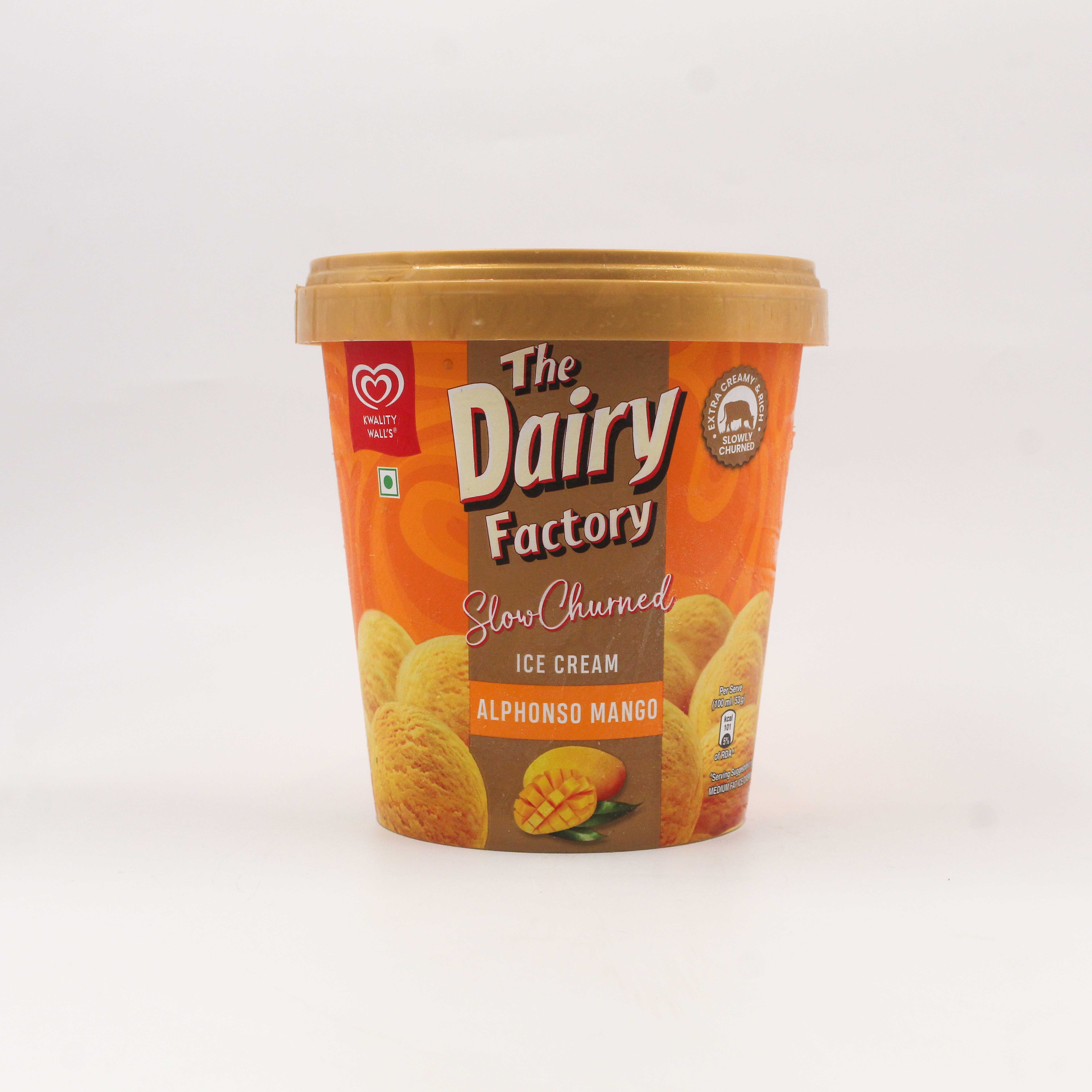 Kwality Walls Ice Cream Mango Tub 700 ml